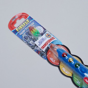 Transformers Firefly Ready Go Lightup Timer Toothbrush