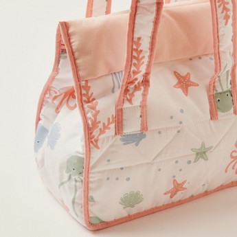 Juniors Under the Sea Print Diaper Bag