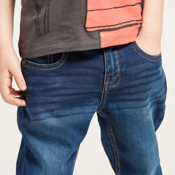 Lee Cooper Denim Pants with 5-Pockets