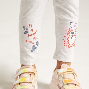 Juniors Printed Leggings with Elasticised Waistband