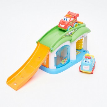 The Happy Kid Company VROOM VROOM Charge Station Playset