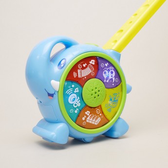 The Happy Kid Company 2-in-1 Push n' Glow Elephant