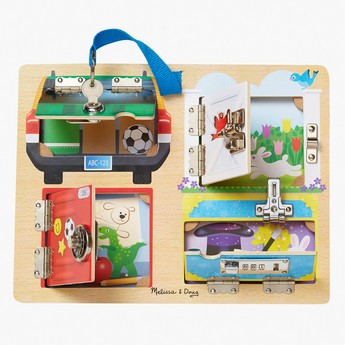 Melissa and Doug Lock & Latch Board