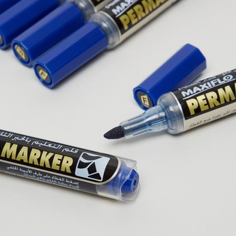 Pentel Maxiflo Permanent Marker - Set of 12