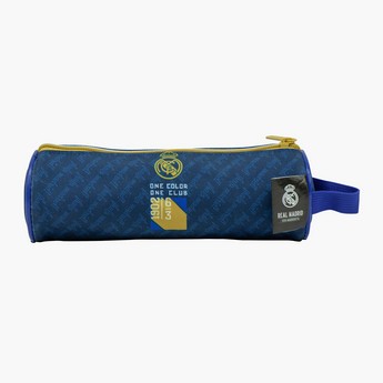 Real Madrid Print Round Pencil Case