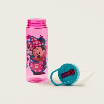 Disney Minnie Mouse Print Water Bottle - 650 ml