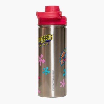 SpongeBob SquarePants Print Water Bottle - 600 ml