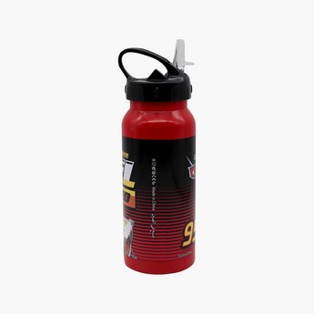 Disney Cars Fuel Injected Print Water Bottle with Straw