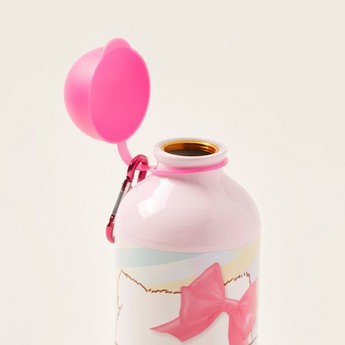 Hello Kitty Print Aluminium Water Bottle - 600 ml