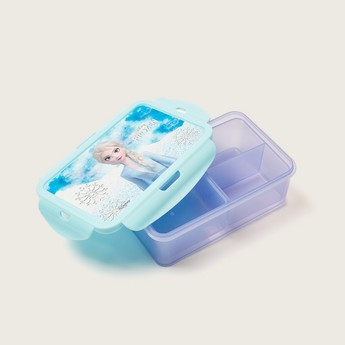 #Collection disclaimer required# Simba Frozen Print Lunch Box with Clip Lock Lid