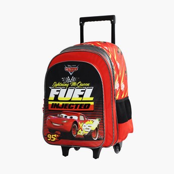 Disney Cars Fuel Injected Print Trolley Backpack - 18 inches