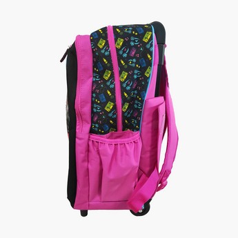 Trolls Print Trolley Backpack - 18 inches