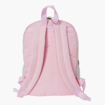 Juniors Unicorn Applique Detail Backpack with Adjustable Straps