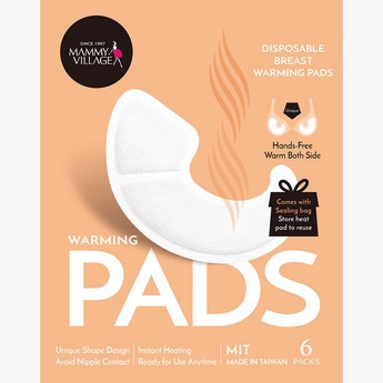 Mammy Village Disposable Breast Warming Pad - Pack of 6