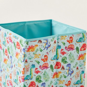 Juniors Dinosaur Print Storage Box