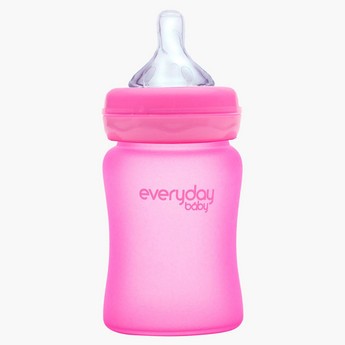 Everyday Baby Heat Sensing Glass Feeding Bottle - 150 ml