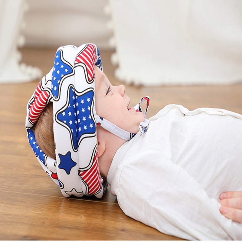 JIYAN Baby Safety Helmet Head Protection Baby Headwear Anti-Fall Cushion Children Learn To Walk Crash Hat