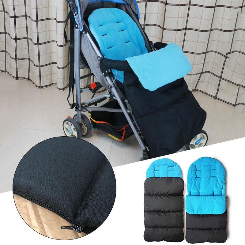 Winter Windproof Infant Infant Sleeping Bag Cold Protective Stroller Carriage Mat Foot Cover