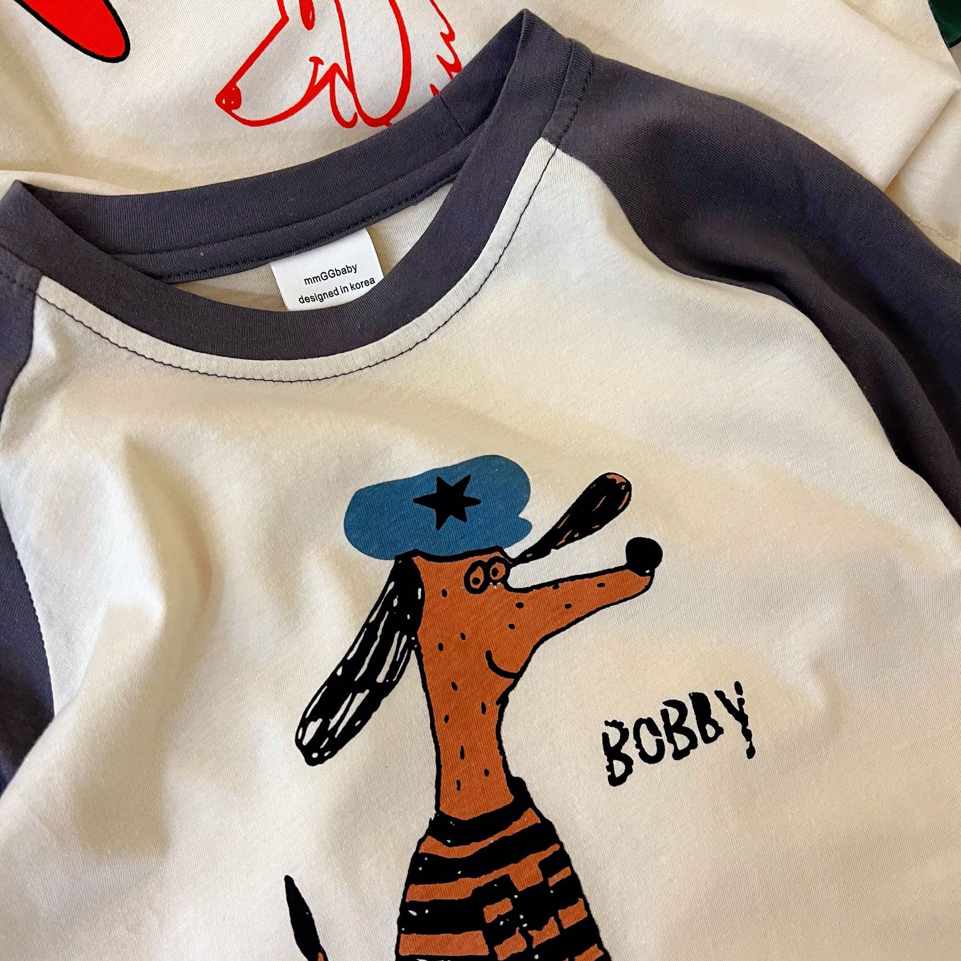 Soft Cotton Children Cartoon T-shirt Cute Animal Print Baby Long Sleeve T-shirt for Boys Girls Tee Kids Casual Blouse Clothes