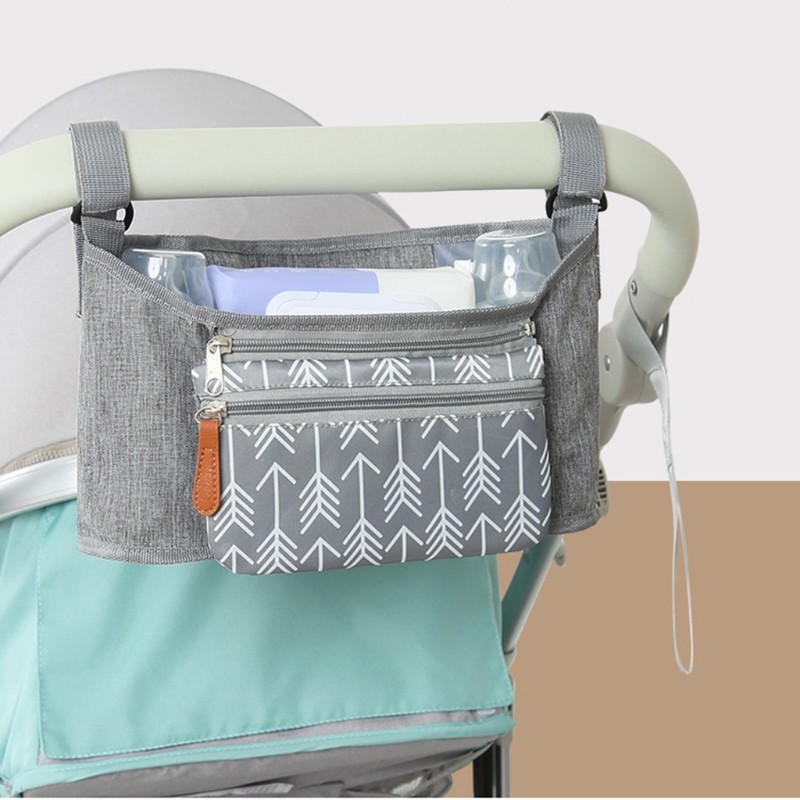 1pc Baby Care Nursing Bag Wearproof Infant Stroller Bag Baby Stroller Baby Stuff Organizer Pram Stroller Accessories