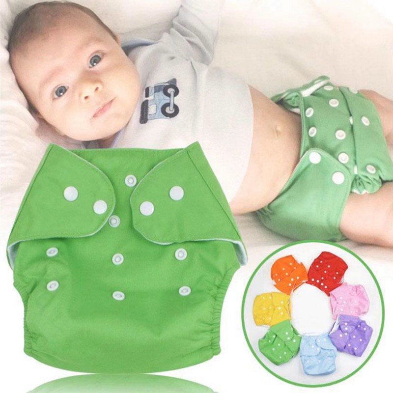 10pcs/lot Summer Kids Infant Reusable Washable Baby Nappy Cover Adjustable Cloth Diaper