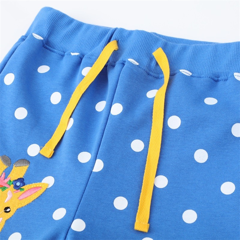 Giraffe Autumn Children Kids Boys Casual Pants Spring Cartoon Baby Toddler Kid Full Length Cotton Trousers