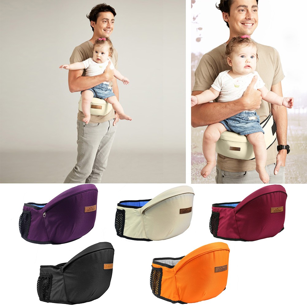 Baby Carrier Waist Stool Walkers Baby Sling Hold Waist Belt Backpack Belt Hipster Kids Adjustable Infant Hip Seat for Children