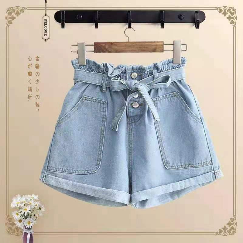 2022 Kids Baby Girl Summer Denim Clothes Shorts Shorts Jeans Children's Clothing Girl Casual Short Pants Infant Bottoms 3 -12Yer