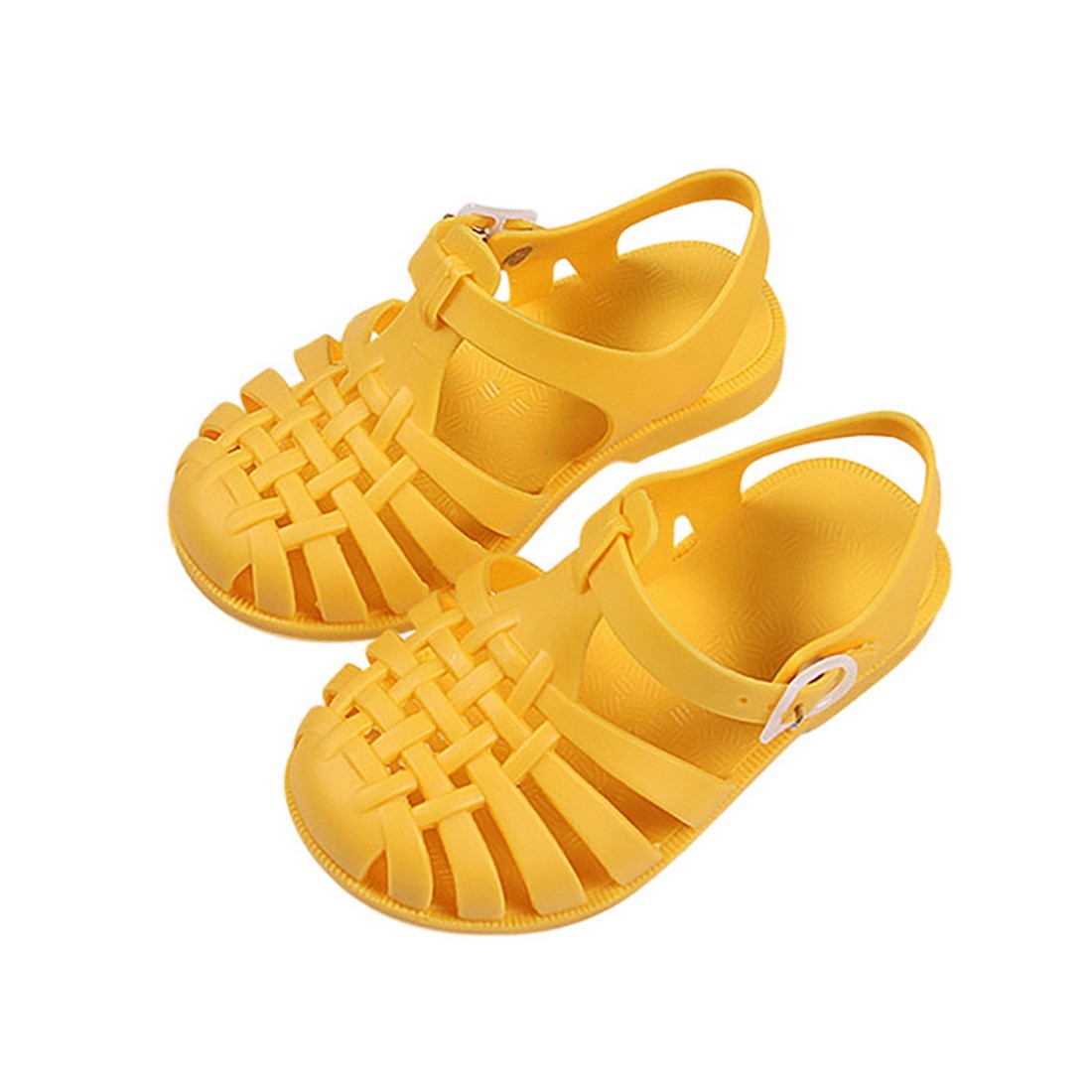 Children Gladiator Sandals Breathable Perforated PVC Children Summer Shoes New Fashion Beach Boys Girls Summer Shoes 2021