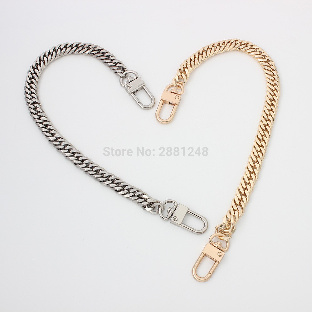 1-5pcs New 10mm Width DIY Bag Handle Accessory With Metal Chain For Handbags Hardware Accessories Bag Chains Repair Package