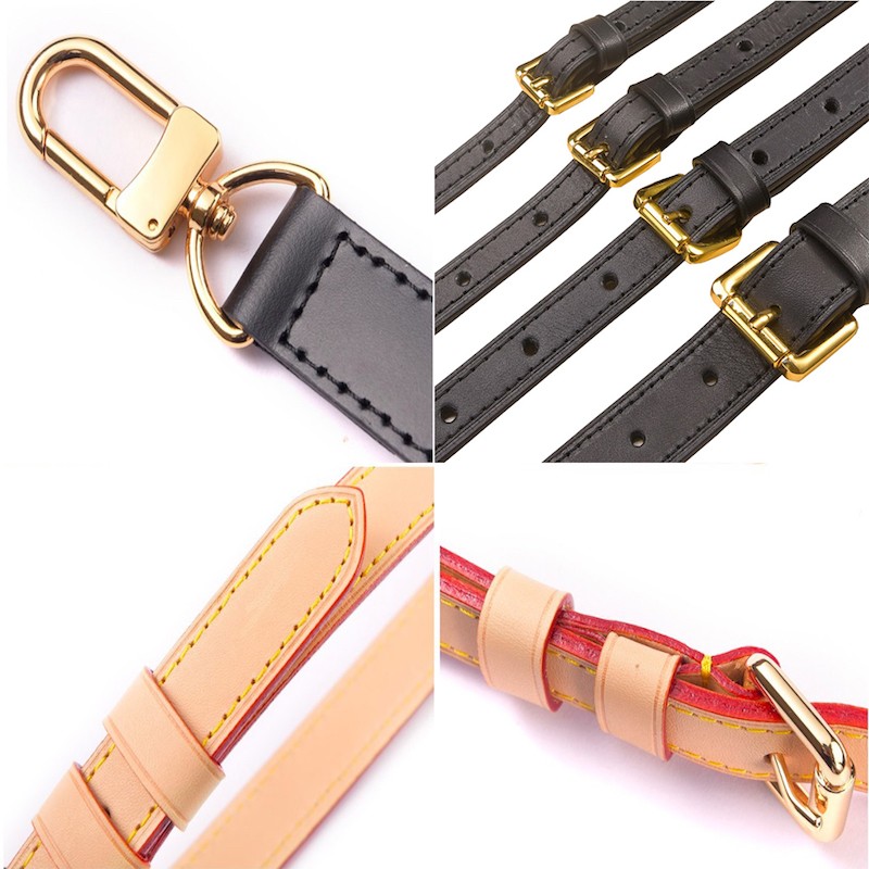 Genuine Leather Bag Strap High Quality Shoulder Strap Bag Accessories Narrow Bag Strap Hot Fashion Shoulder Bag Parts