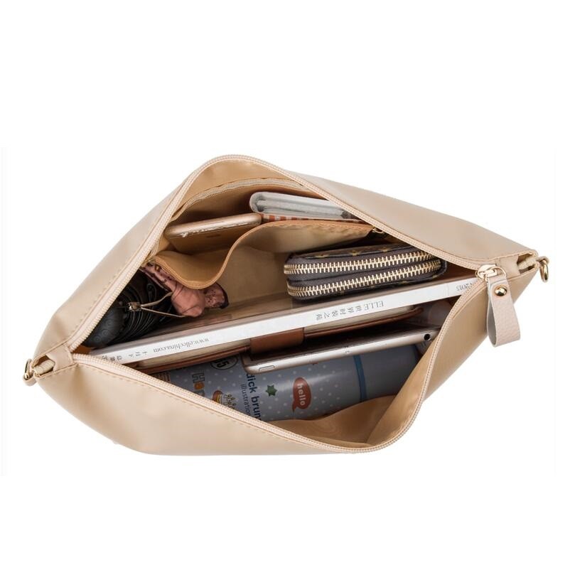 Nylon Bag Insert Organizer With Soft Zipper Pockets Light Perfect Purse Organizer To Keep Everything Stylish Bolsa De Maquiagem