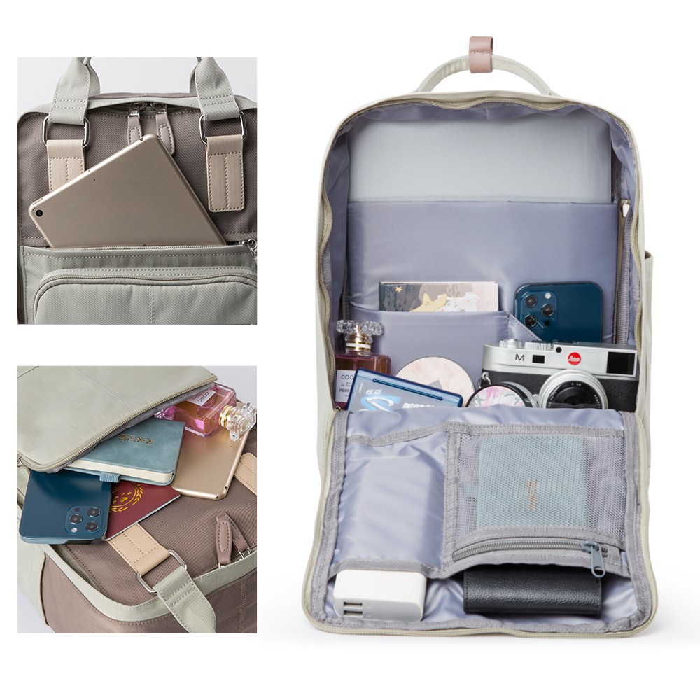 New Pastel Waterproof Single Pack Carrying Backpack Female Laptop Multifunctional Duffle Backpack