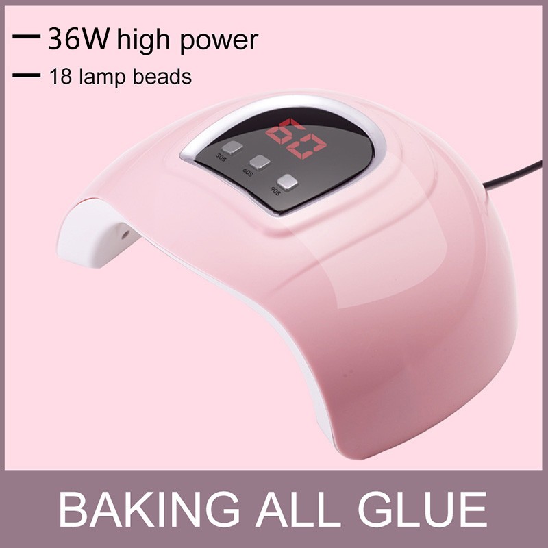 Nail Dryer Nail Lamp LED UV Lamp For Curing All Gel Nail Polish With Motion Sensor Manicure Pedicure Salon Tool