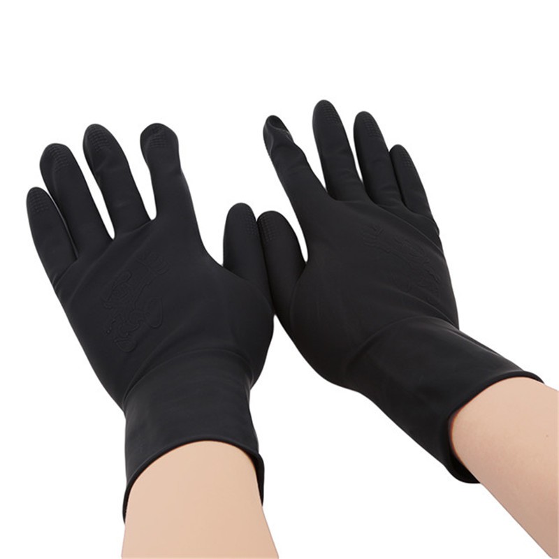 Black Hair Styling Glove Accessories High Quality Hair Straightener Perm Curling Hair Styling Heat Resistant Gloves