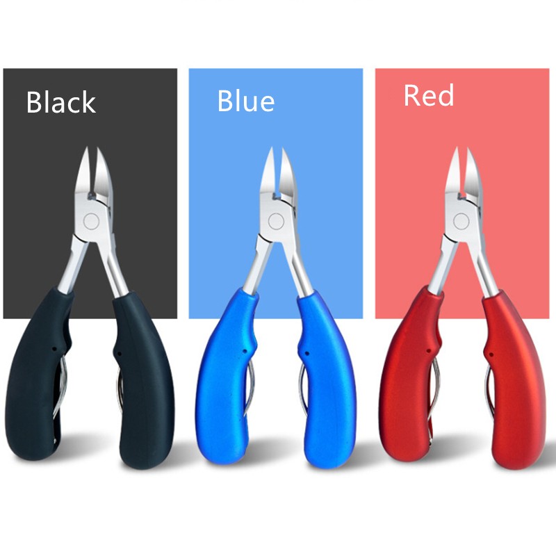 Toe Nail Clippers Nail Correction Thick Ingrown Toenails Nippers Cutters Dead Skin Dirt Remover Pedicure Care Tool 2021