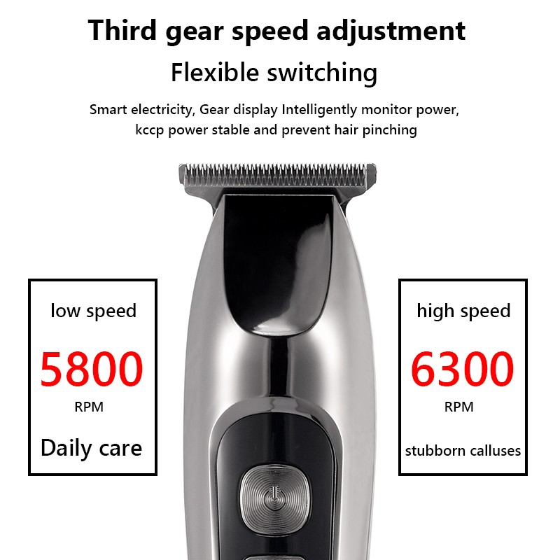 Electric Beard Trimmer For Men, Professional Cordless Month Clipper