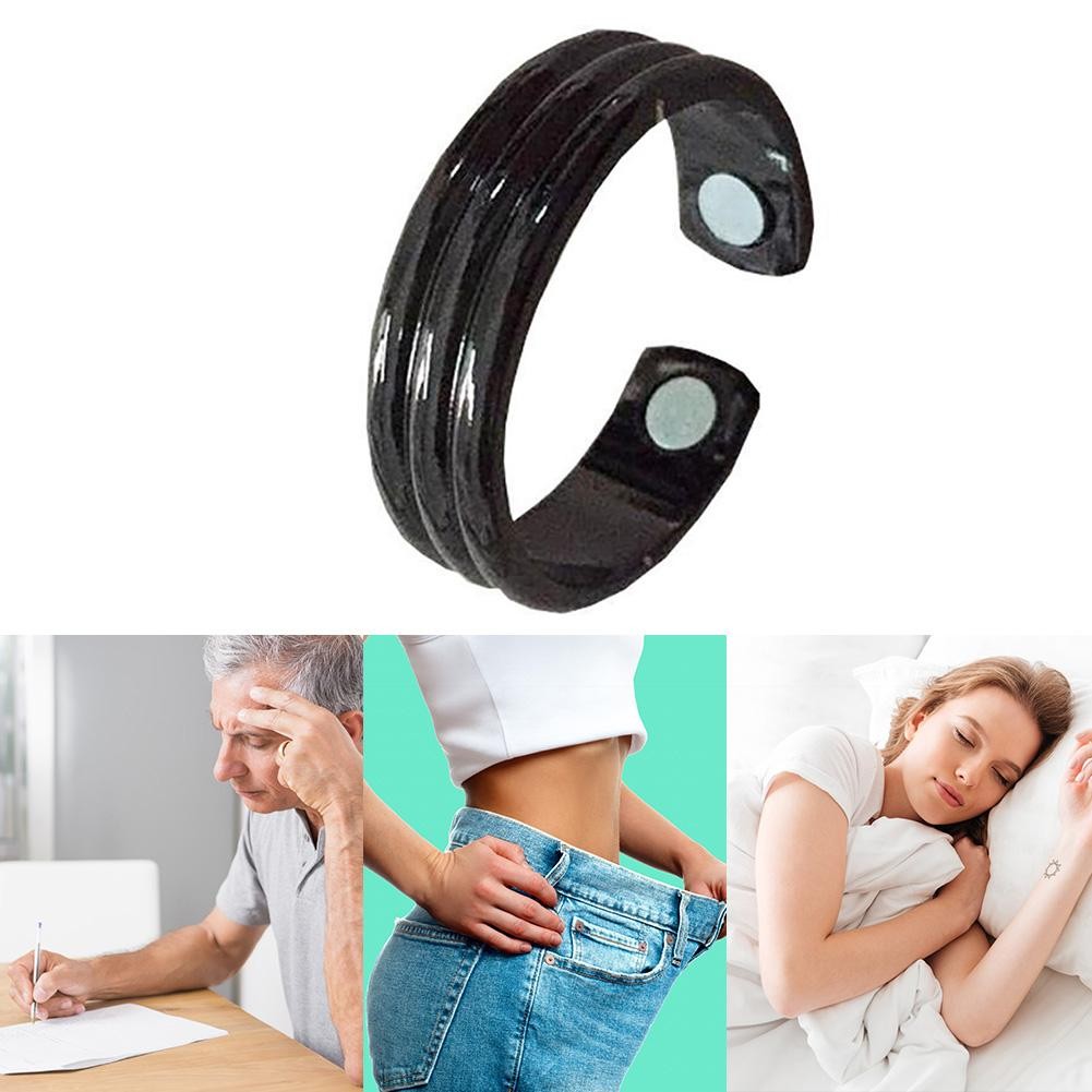 Acupressure Anti Snoring Ring Reflexology Weight Loss Slimming Snore Stopper Sleep Aid Health Care Device