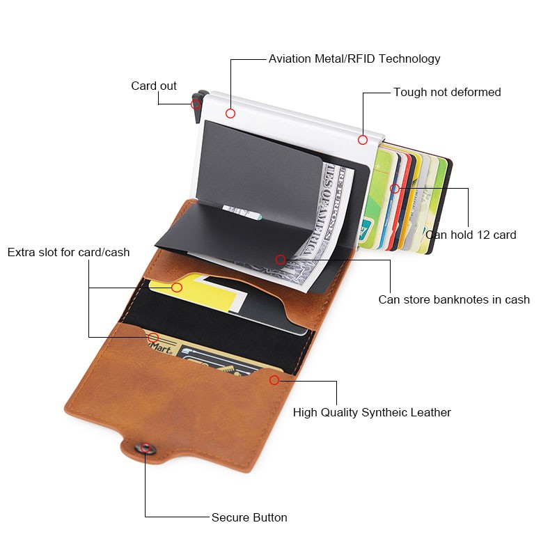 Custom Photo Credit Card Holder Men Wallets Business Bank ID Card Holder Case Rfid Women Small Size Porte Card Gifts 2022