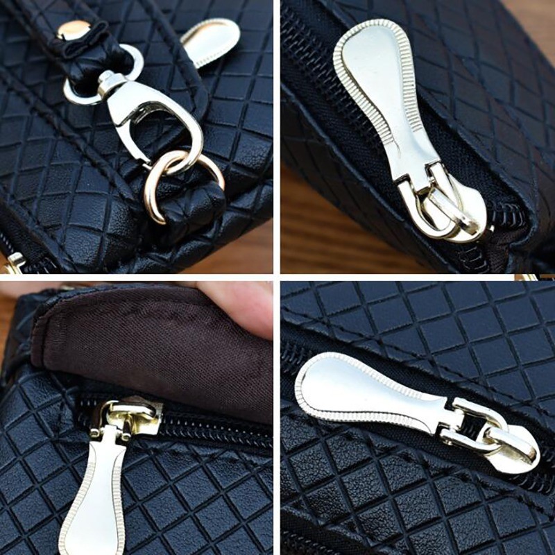 Fashion Women Leather Wallet Female Purses Zipper Wallet Ladies Coin Card Holders Waterproof Portable Phone Wallet