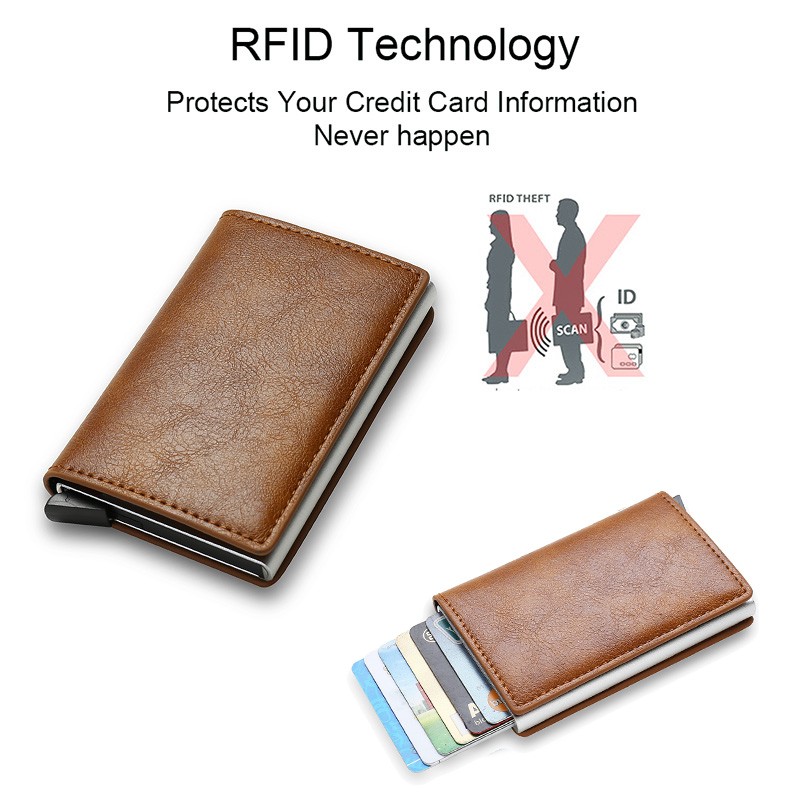 Credit Card Holders Rfid Airtag Wallet Men Carbon Fiber Thin Bank Card Holder Case Airt Tag Male Smart Mini Wallet Macsafe