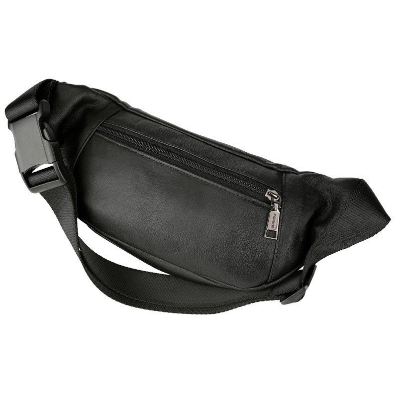 Men's Genuine Leather Fanny Pack, Men's Fanny Pack, Phone Bag, Men's Small Waist Bag