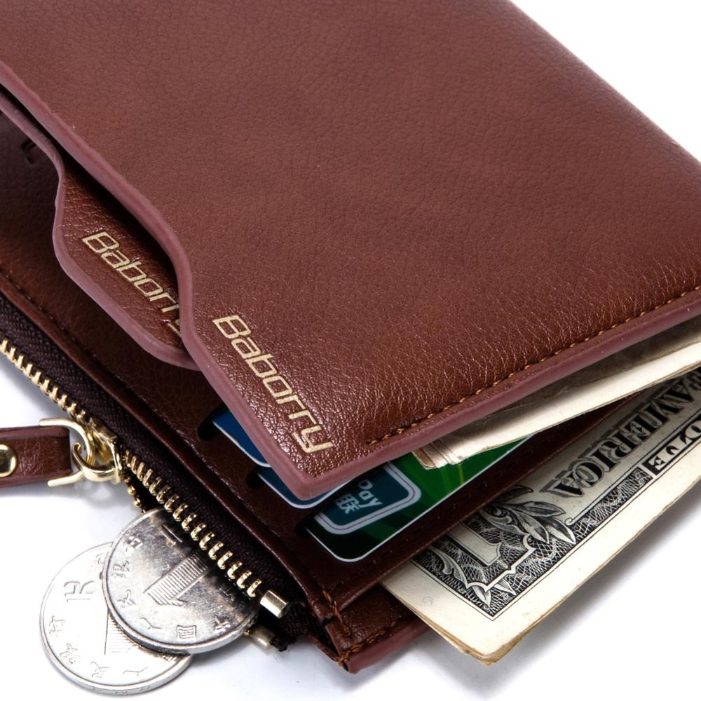 Baborry - men's wallet with RFID lock, id card holder, credit card wallet, rfid wallet