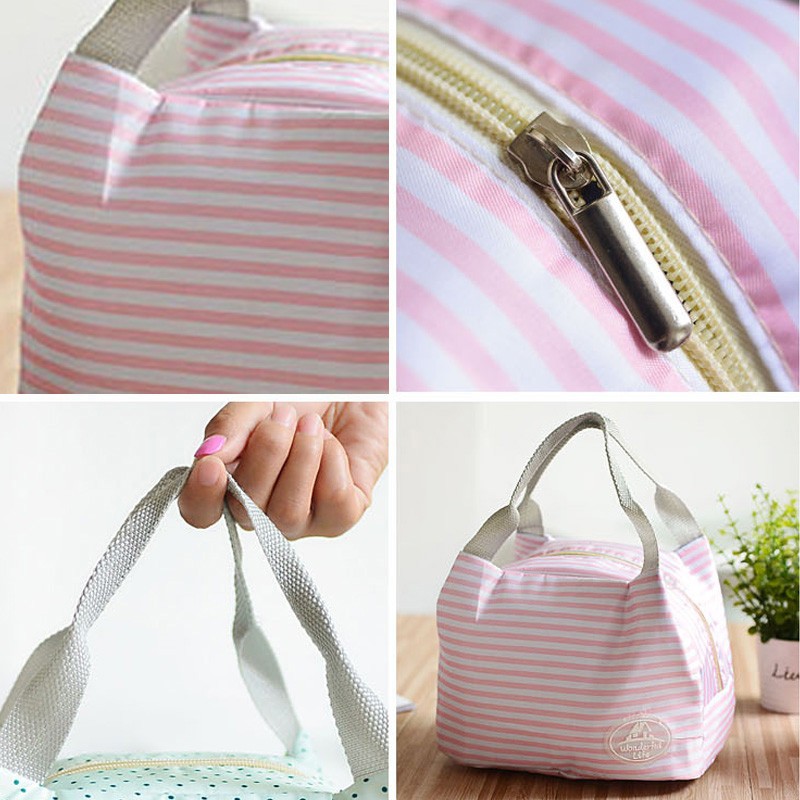 Multi Style Portable Insulated Thermal Cooler Lunch Box Tote Picnic Storage Bag Pouch Pouch New