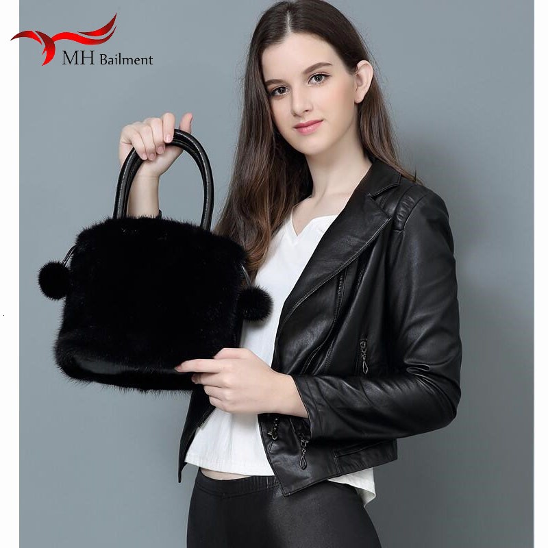 Women's Mink Bag, Drawstring Shoulder Bag, Fashionable, Built-in Pocket, 100% Autumn Winter Collection