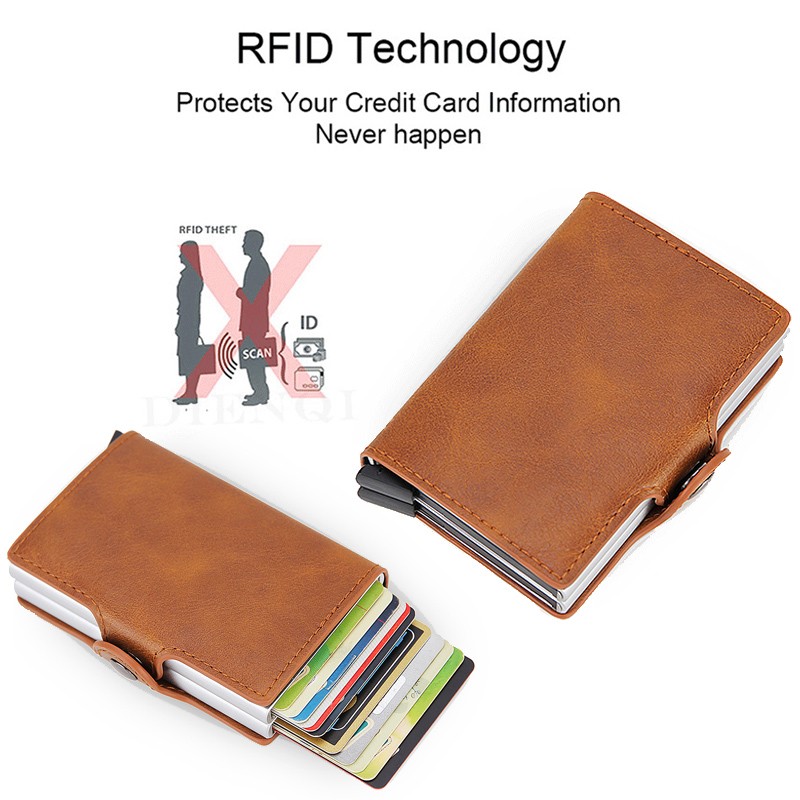 محفظة بشريحة Rfid عالية الجودة الرجال المال حقيبة صغيرة سوداء الذكور الكربون بطاقة محفظة صغيرة مخلب محفظة جلدية رقيقة محفظة carteras 2022