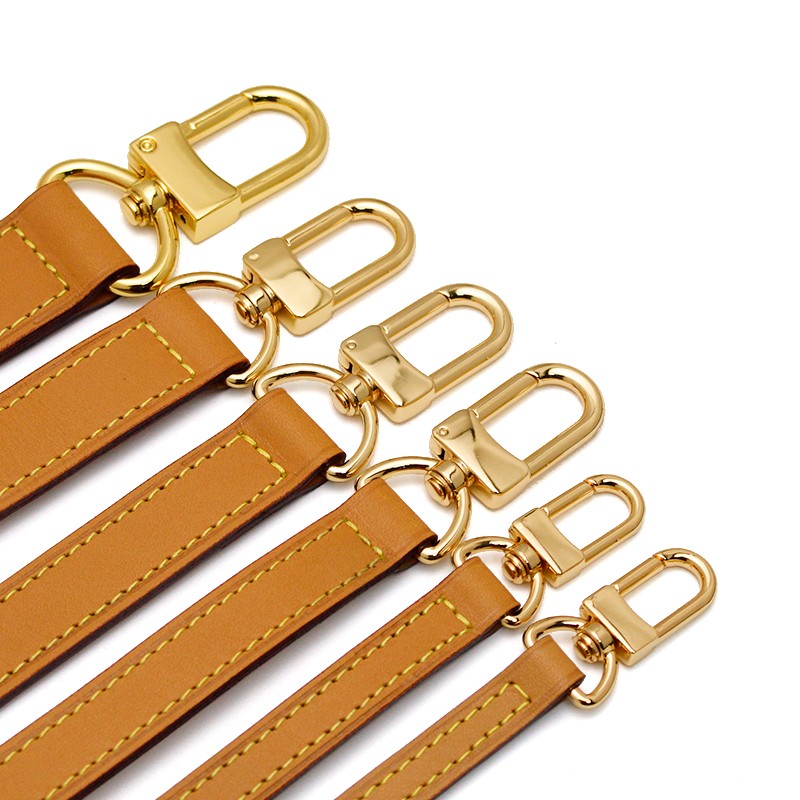 BAMADER Cowhide Bag Strap Application Brand Elegant Woman Bag High Quality Genuine Leather Replacement Apricot Yellow Shoulder Strap in Bags