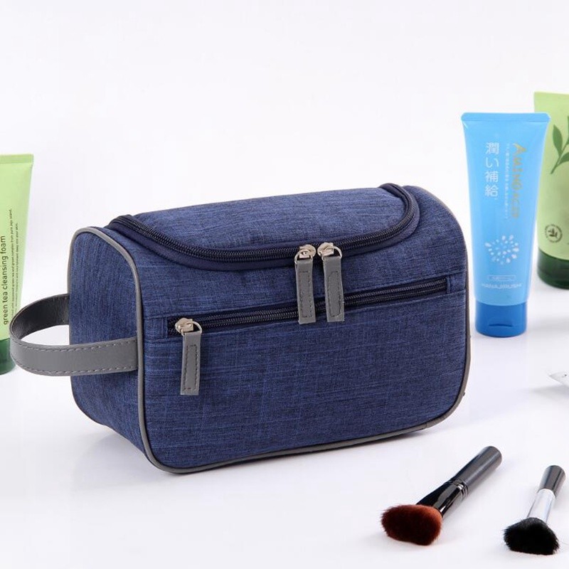 Toiletry Bag Men Women Large Travel Bag Zipper Cosmetic Bag Makeup Organizer Storage Bag Wash Kit Bathroom Box