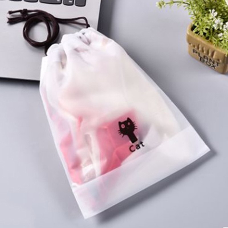 Fashion Portable Drawstring Bags Girls Bags Women's Shoes Waterproof Travel Bag Clothes Storage Handbag High Quality Cosmetic Bag