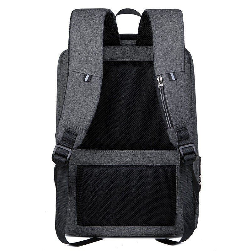 Crossten Laptop Backpack Anti-theft Lock 15.6 inch Laptop Backpack USB Charging Multifunctional Waterproof Business School Bag